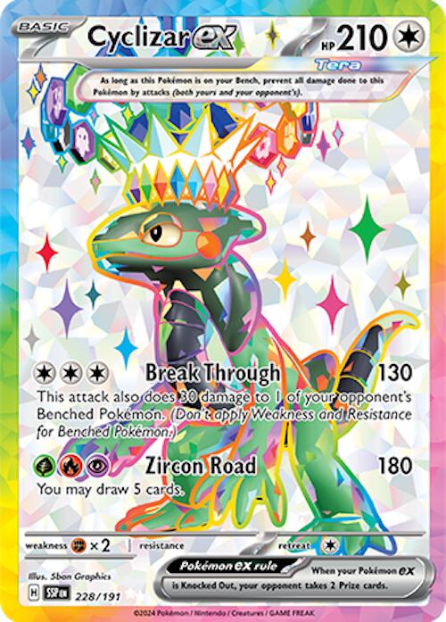 SV08: Surging Sparks #228/191 Cyclizar ex