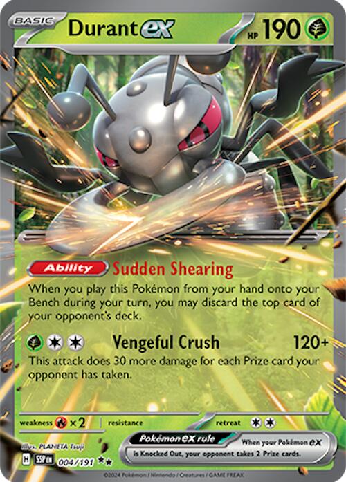 SV08: Surging Sparks #004/191 Durant ex