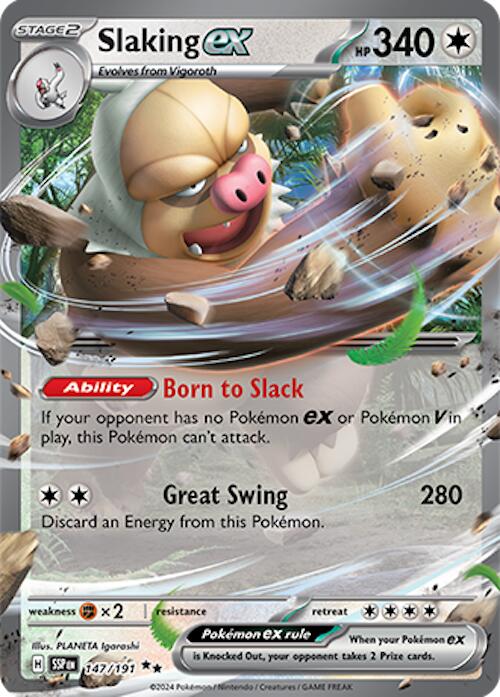 SV08: Surging Sparks #147/191 Slaking ex