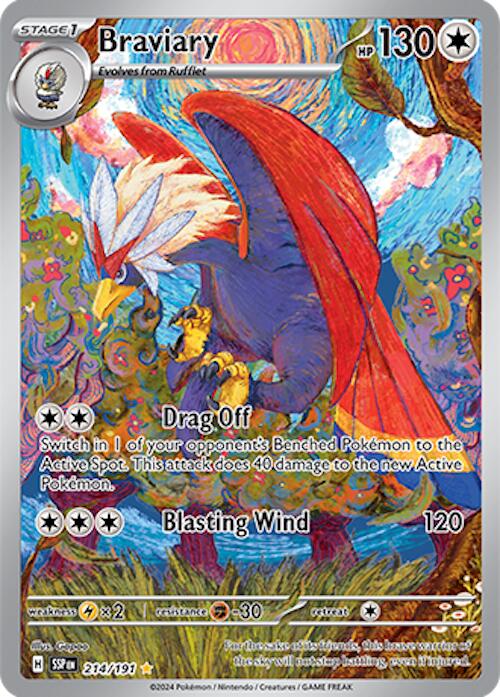 SV08: Surging Sparks #214/191 Braviary