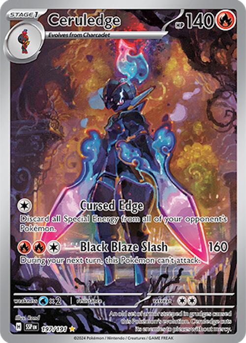 SV08: Surging Sparks #197/191 Ceruledge