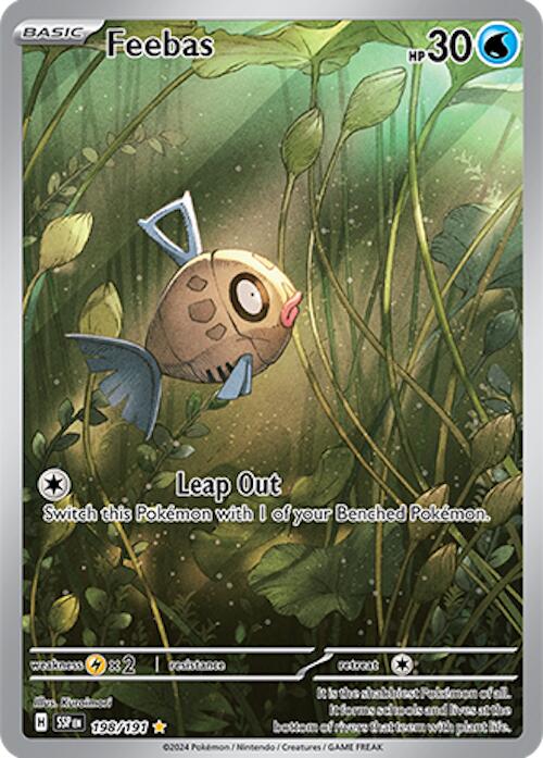 SV08: Surging Sparks #198/191 Feebas