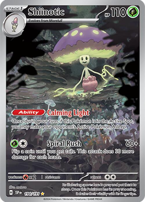 SV08: Surging Sparks #194/191 Shiinotic