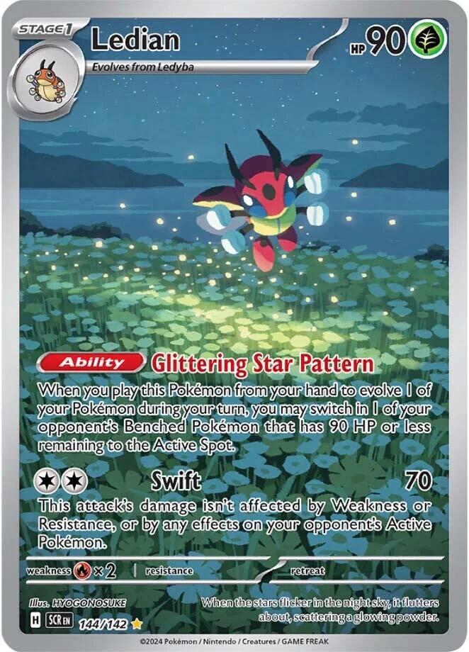 SV07: Stellar Crown #144/142 Ledian