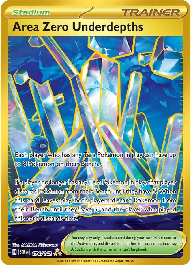 SV07: Stellar Crown #174/142 Area Zero Underdepths