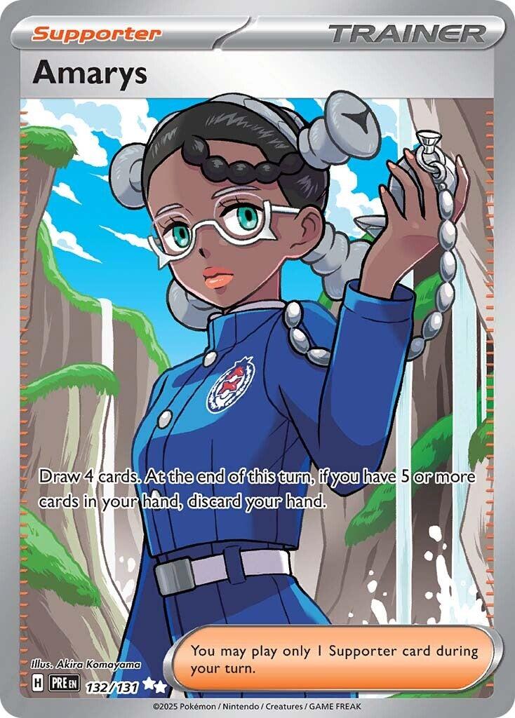 SV: Prismatic Evolutions #132/131 Amarys