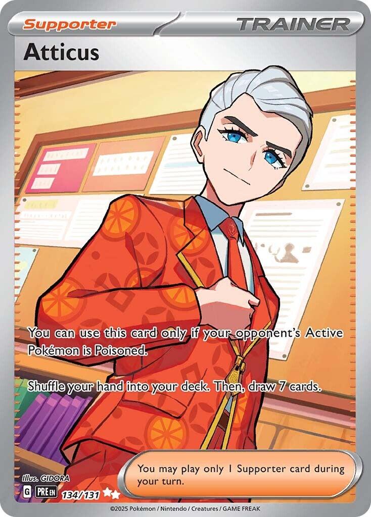 SV: Prismatic Evolutions #134/131 Atticus