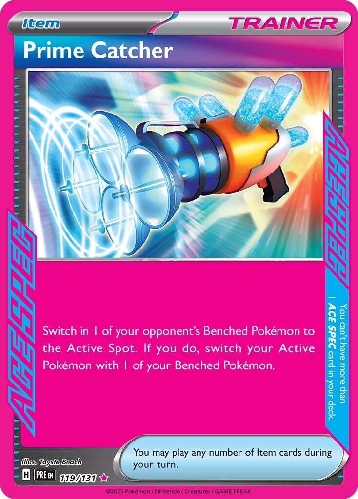 SV: Prismatic Evolutions #119/131 Prime Catcher