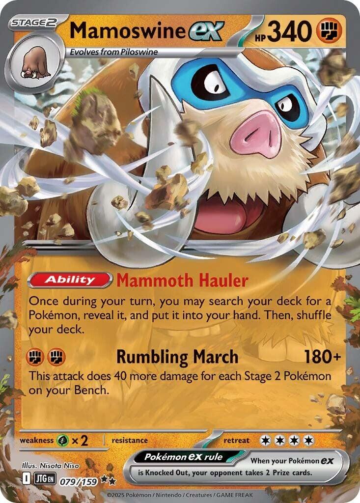 SV09: Journey Together #079/159 Mamoswine ex