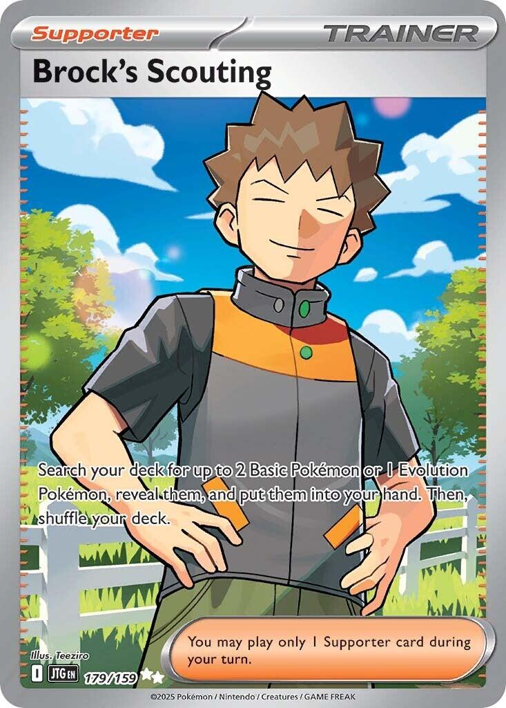SV09: Journey Together #179/159 Brock's Scouting