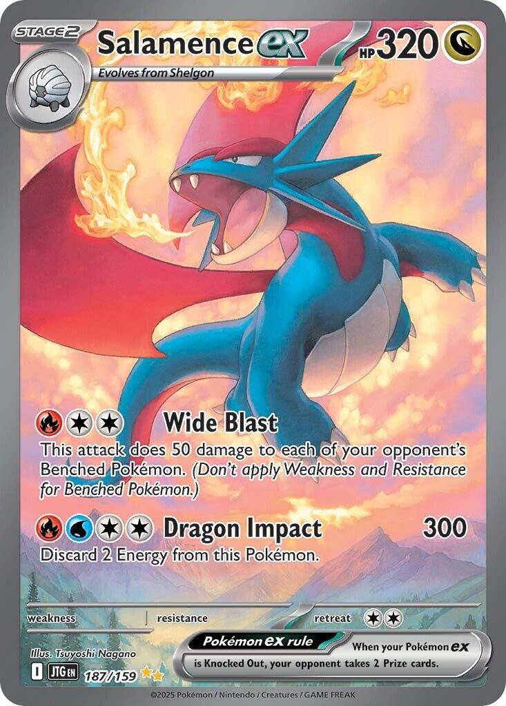 SV09: Journey Together #187/159 Salamence ex