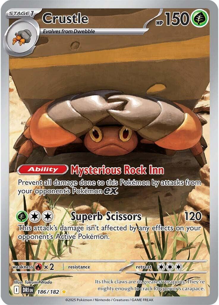 SV10: Destined Rivals #186/182 Crustle