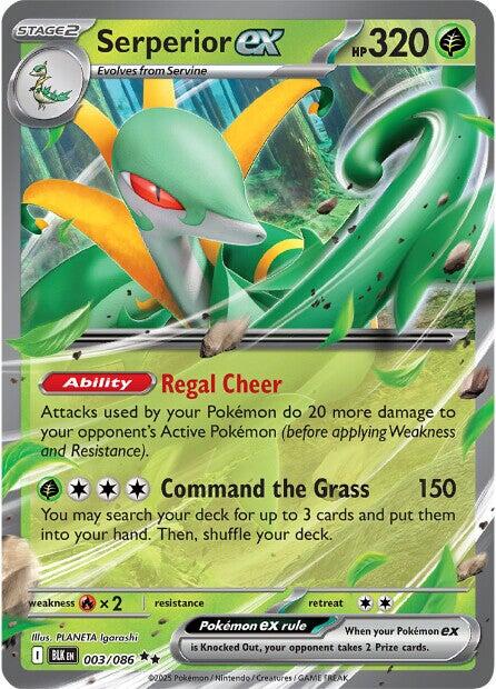 SV: Black Bolt #003/086 Serperior ex