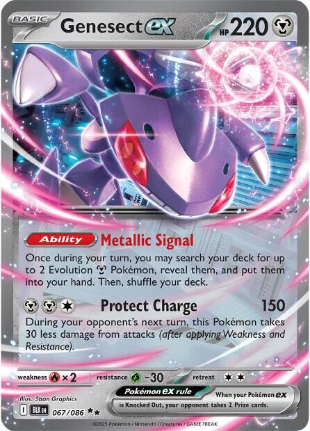 SV: Black Bolt #067/086 Genesect ex