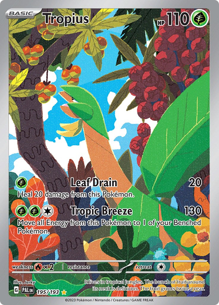 SV02: Paldea Evolved #195/193 Tropius