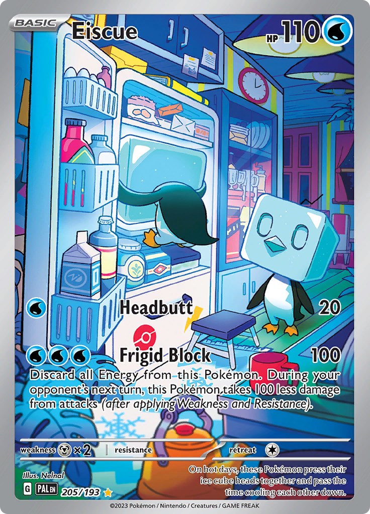 SV02: Paldea Evolved #205/193 Eiscue
