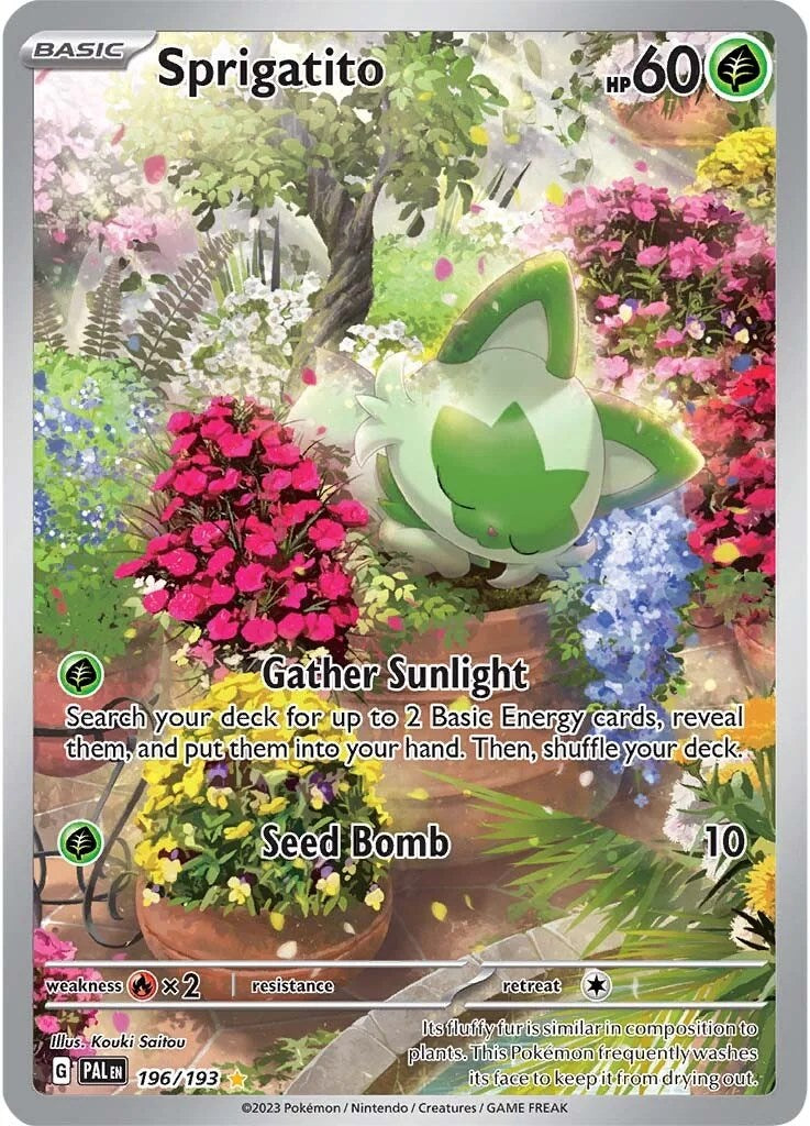 SV02: Paldea Evolved #196/193 Sprigatito