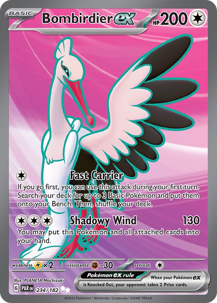 SV04: Paradox Rift #234/182 Bombirdier ex