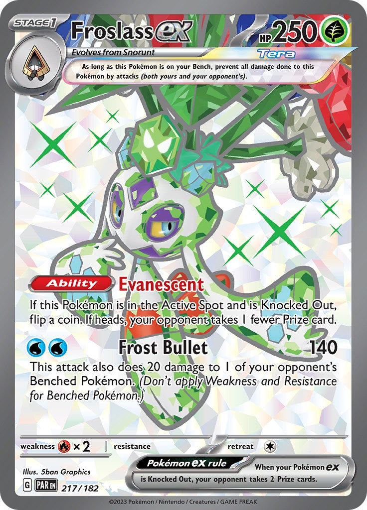 SV04: Paradox Rift #217/182 Froslass ex