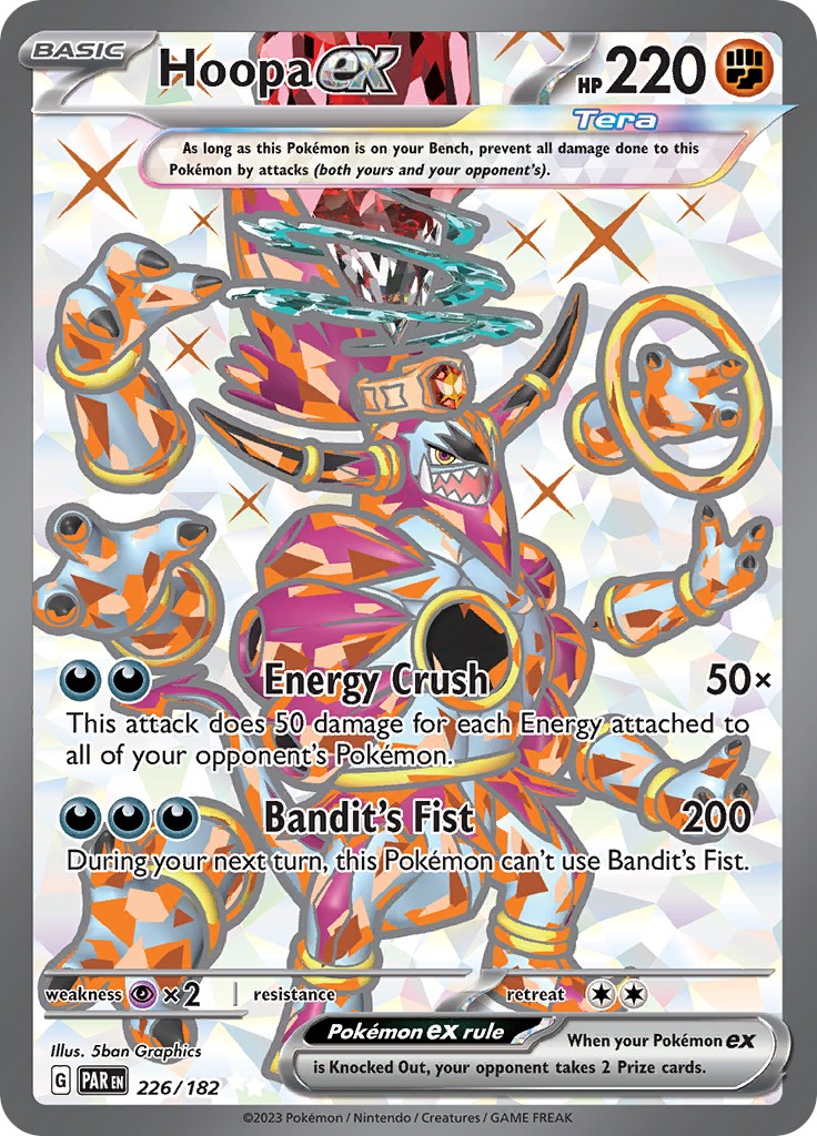 SV04: Paradox Rift #226/182 Hoopa ex