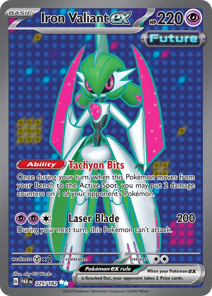 SV04: Paradox Rift #225/182 Iron Valiant ex