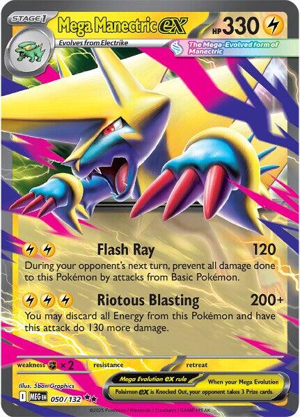 ME01: Mega Evolution #050/132 Mega Manectric ex