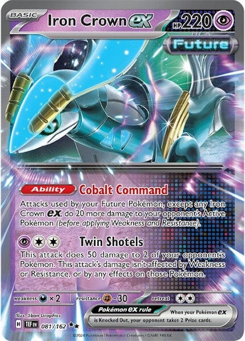 SV05: Temporal Forces #081/162 Iron Crown ex