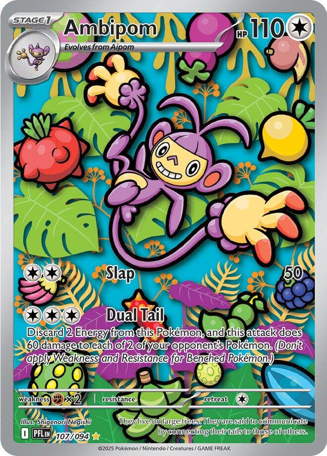 ME02: Phantasmal Flames #107/094 Ambipom