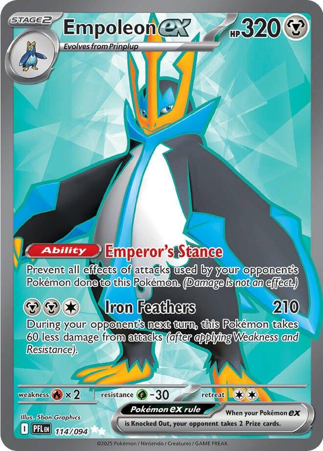 ME02: Phantasmal Flames #114/094 Empoleon ex