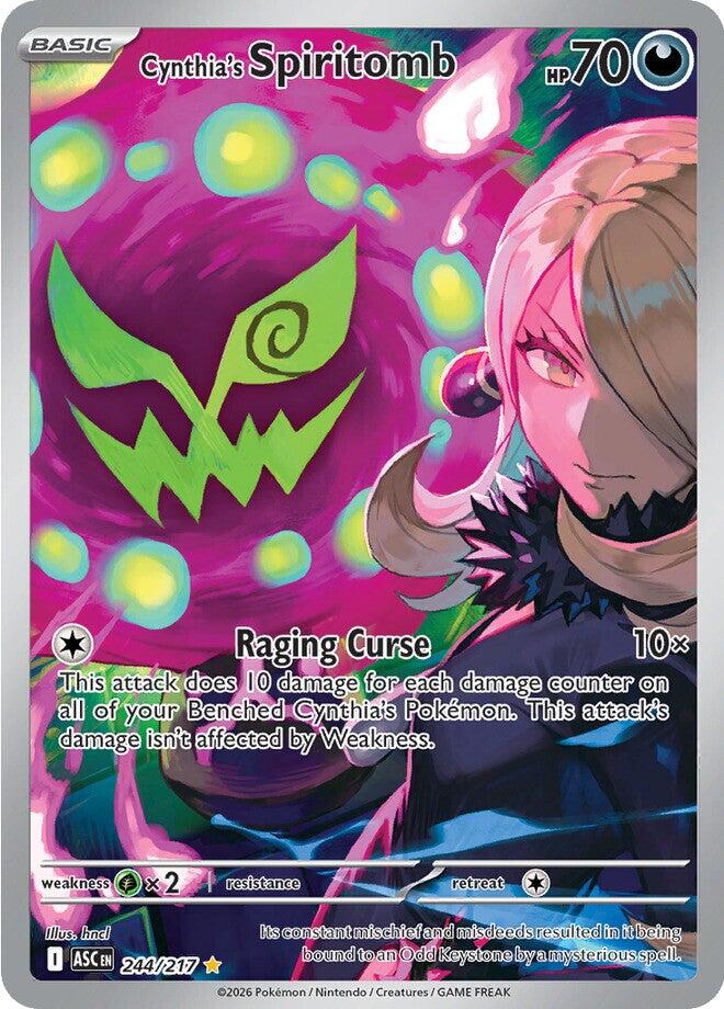 ME: Ascended Heroes #244/217 Cynthia's Spiritomb