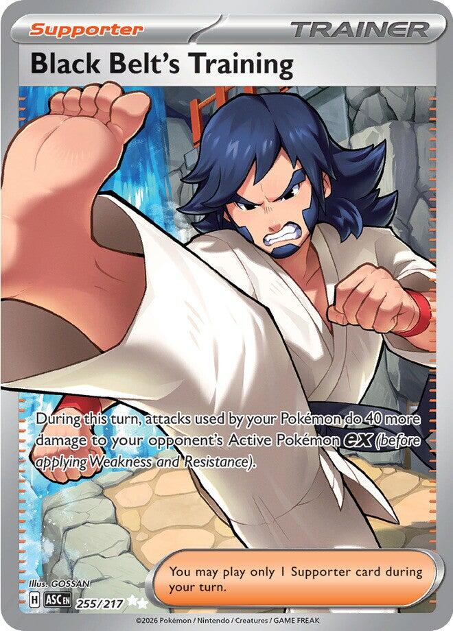 ME: Ascended Heroes #255/217 Black Belt's Training