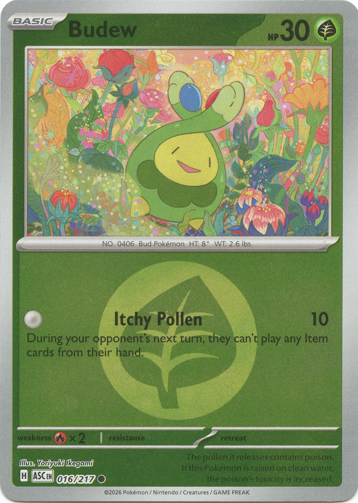 ME: Ascended Heroes #016/217 Budew