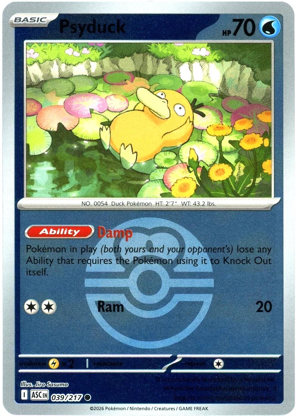 ME: Ascended Heroes #039/217 Psyduck