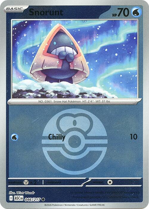 ME: Ascended Heroes #046/217 Snorunt