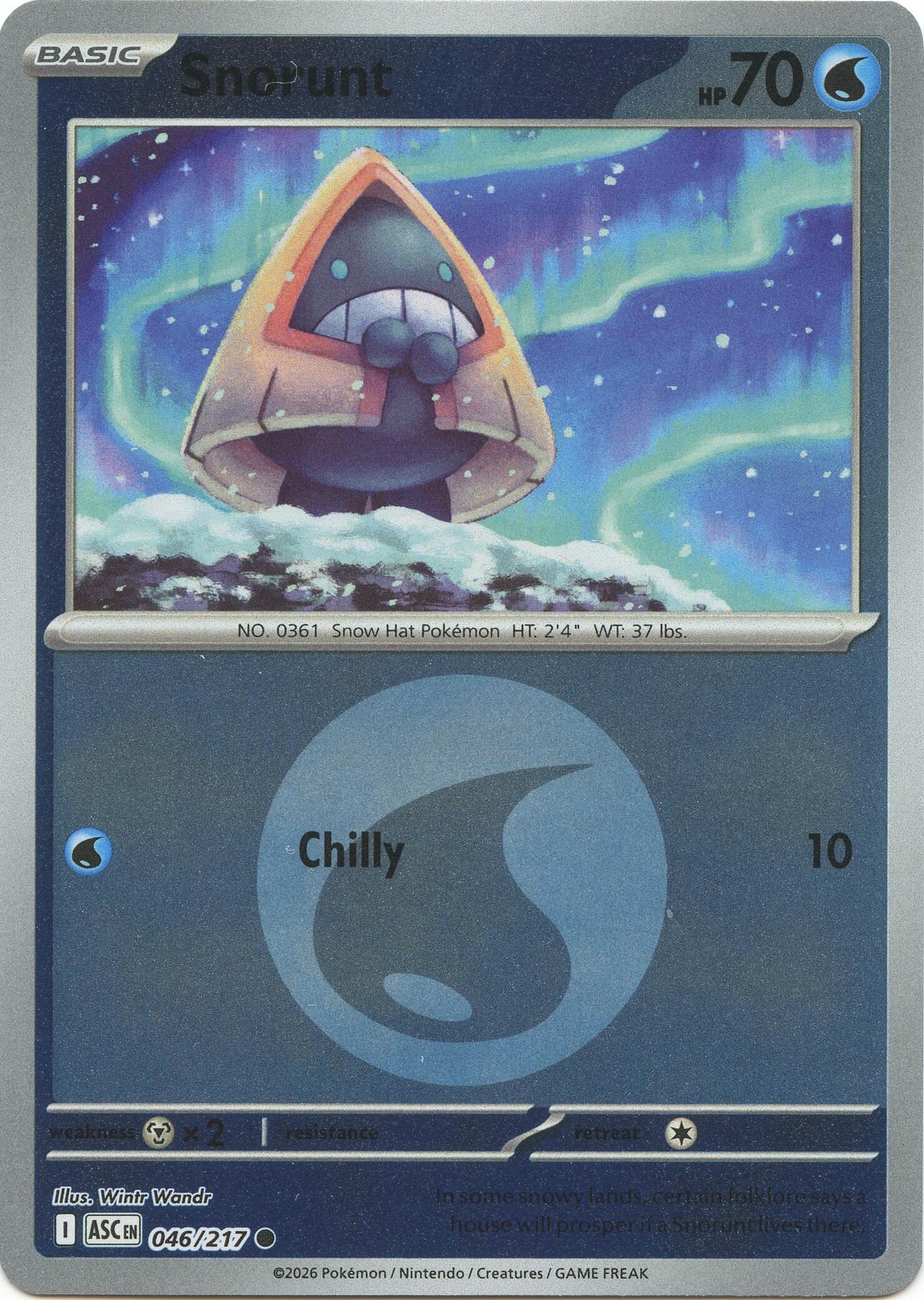 ME: Ascended Heroes #046/217 Snorunt