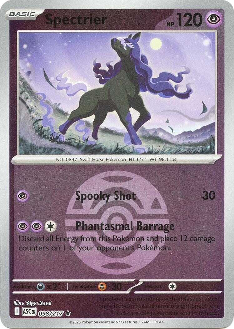 ME: Ascended Heroes #098/217 Spectrier (Dusk Ball)
