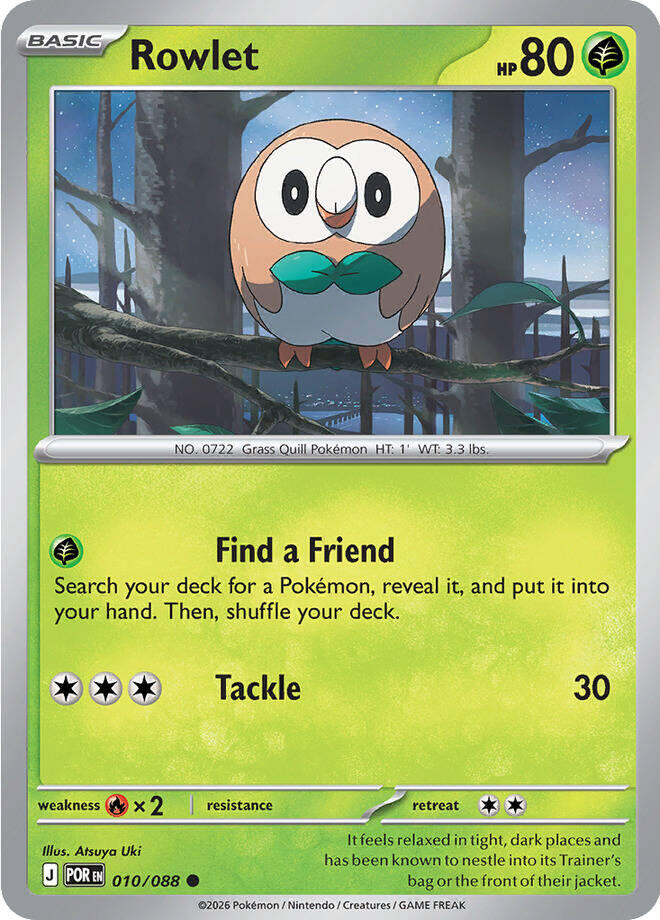 ME03: Perfect Order #010/088 Rowlet