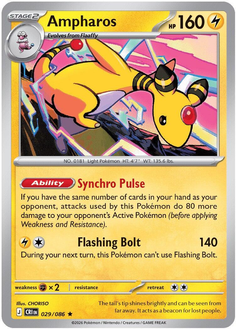 ME04: Chaos Rising #029/086 Ampharos