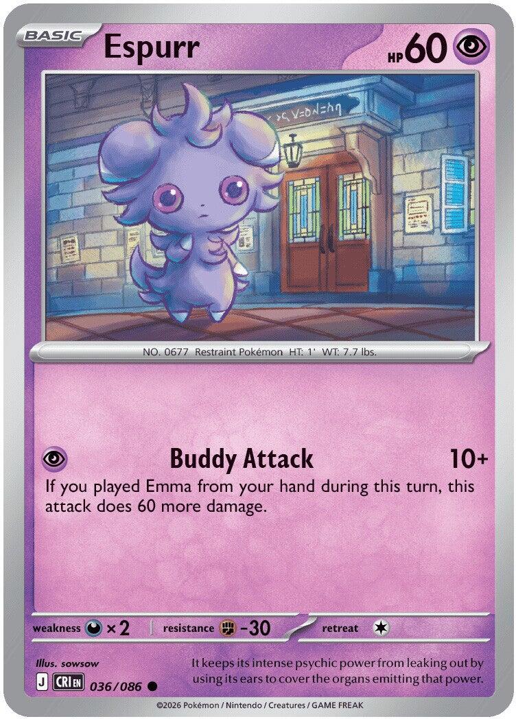ME04: Chaos Rising #036/086 Espurr