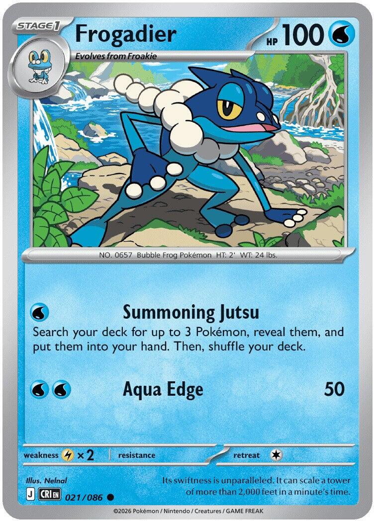 ME04: Chaos Rising #021/086 Frogadier