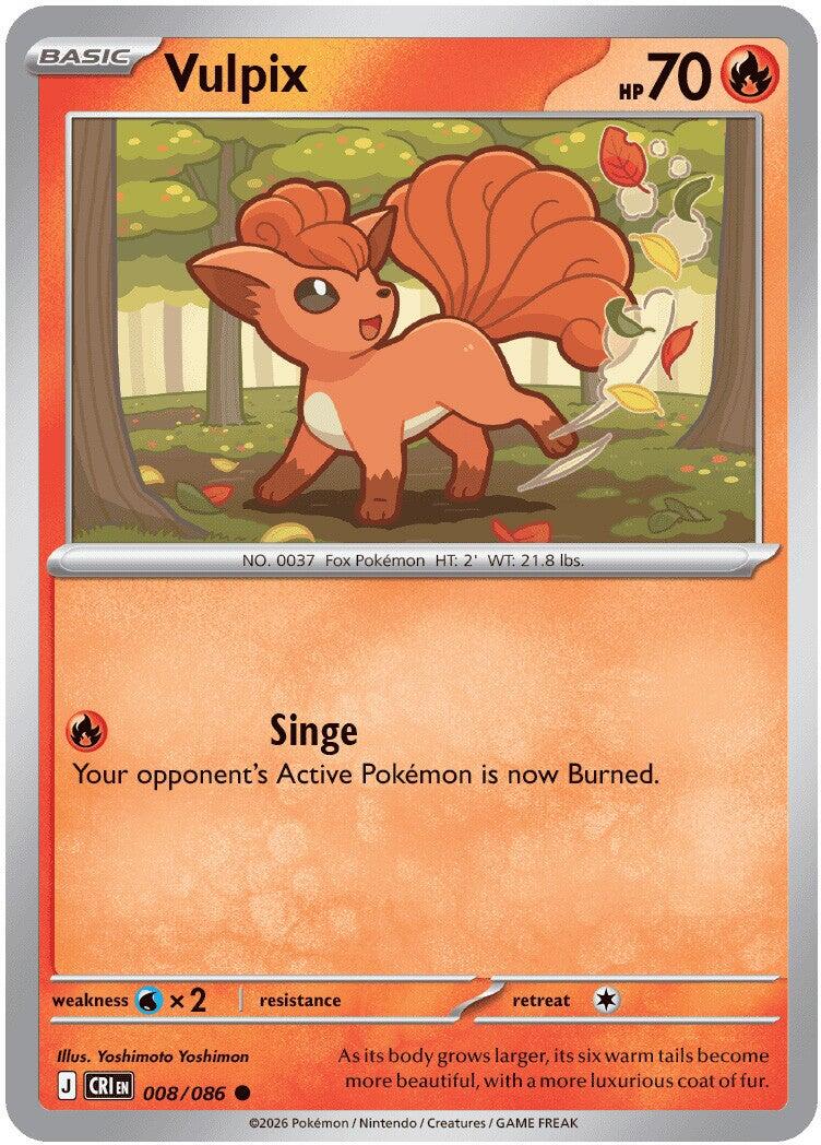 ME04: Chaos Rising #008/086 Vulpix
