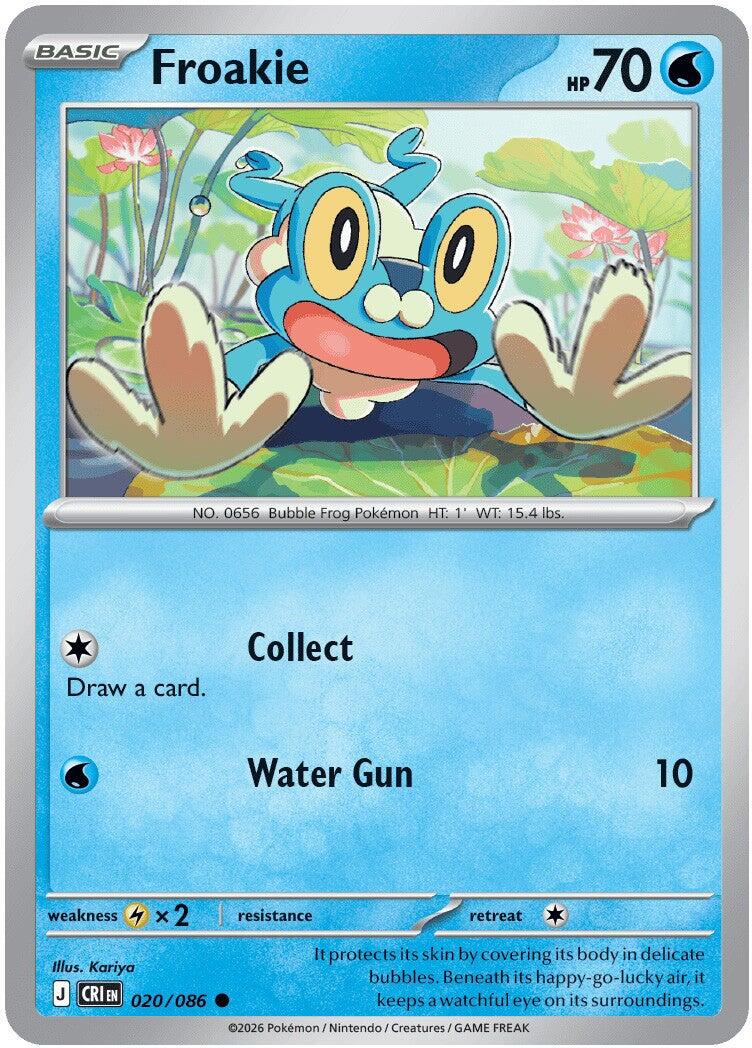 ME04: Chaos Rising #020/086 Froakie