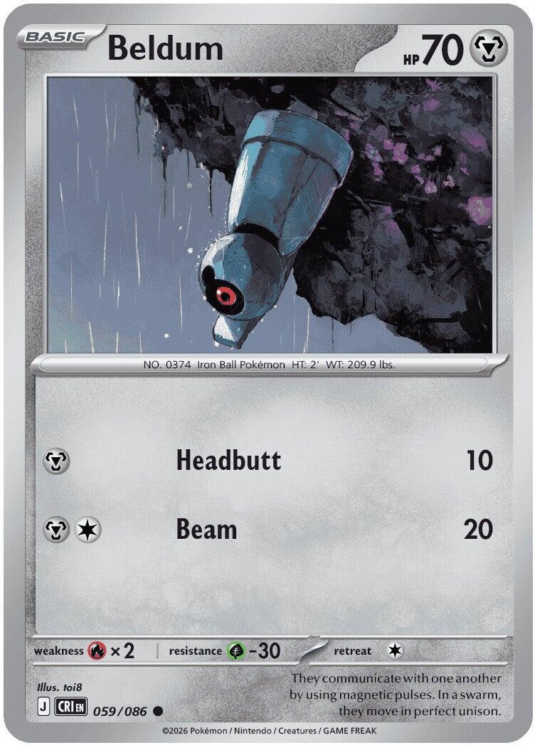 ME04: Chaos Rising #059/086 Beldum
