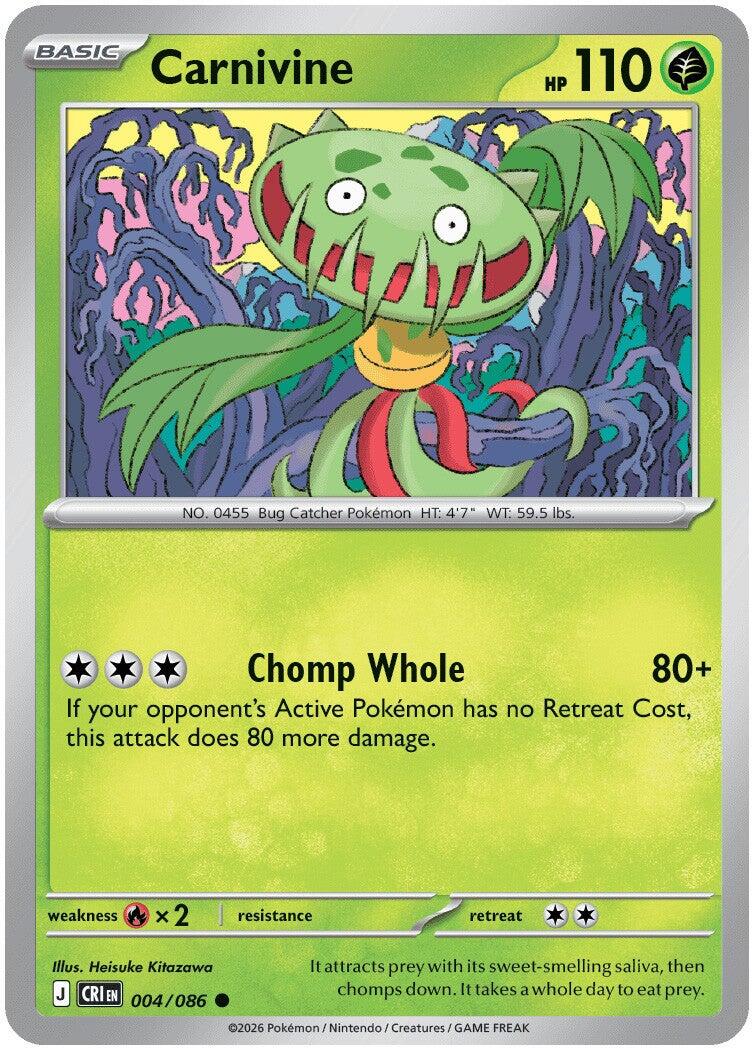 ME04: Chaos Rising #004/086 Carnivine