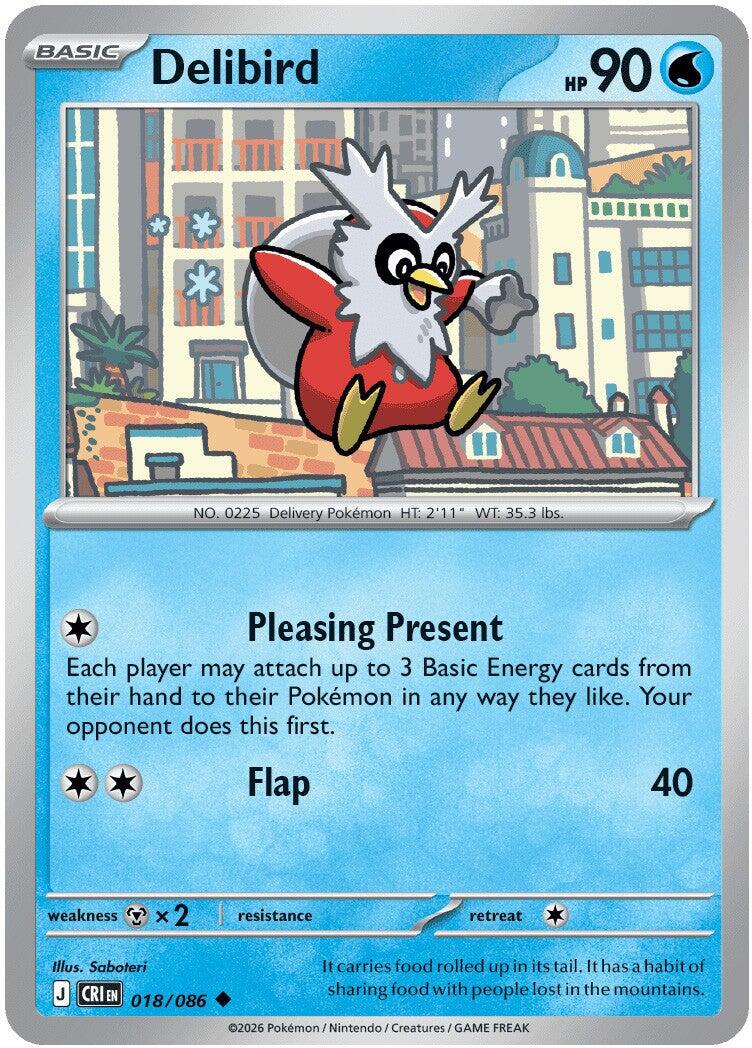 ME04: Chaos Rising #018/086 Delibird
