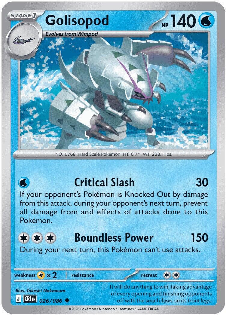 ME04: Chaos Rising #026/086 Golisopod
