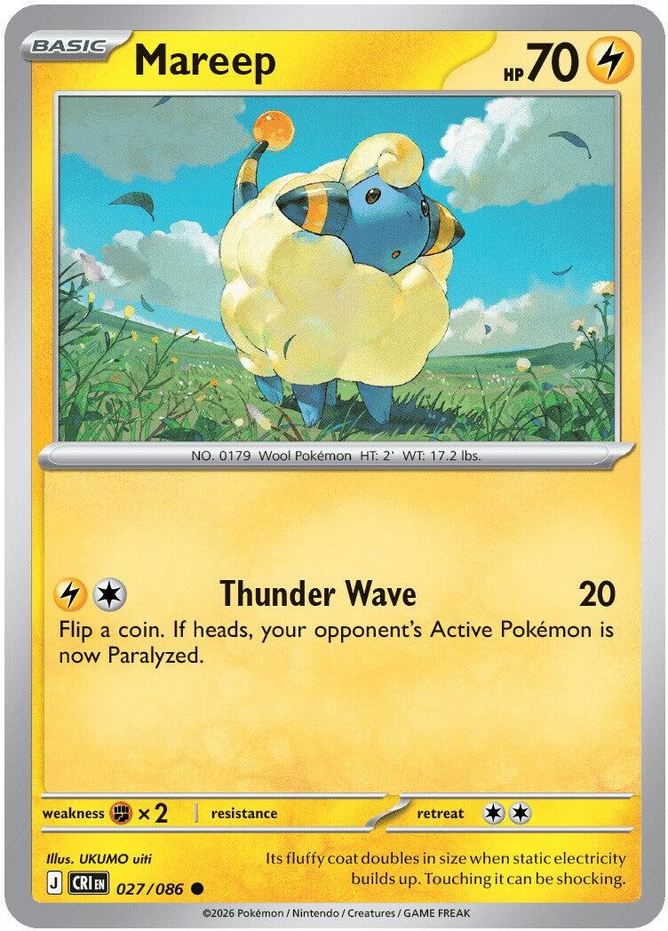 ME04: Chaos Rising #027/086 Mareep
