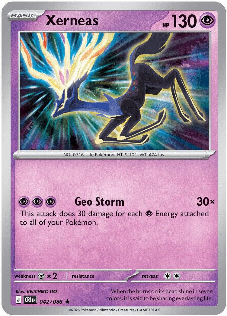 ME04: Chaos Rising #042/086 Xerneas