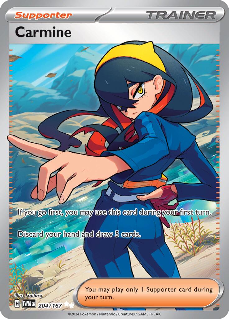 SV06: Twilight Masquerade #204/167 Carmine