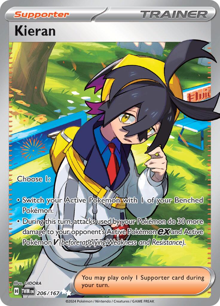 SV06: Twilight Masquerade #206/167 Kieran